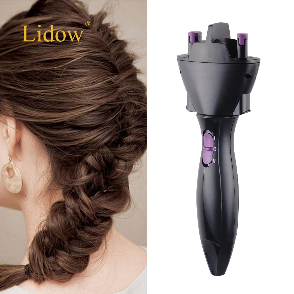 LIDOW USB Automatic Hair Braider Electric Hair Twist Machine Hair Styling Tool