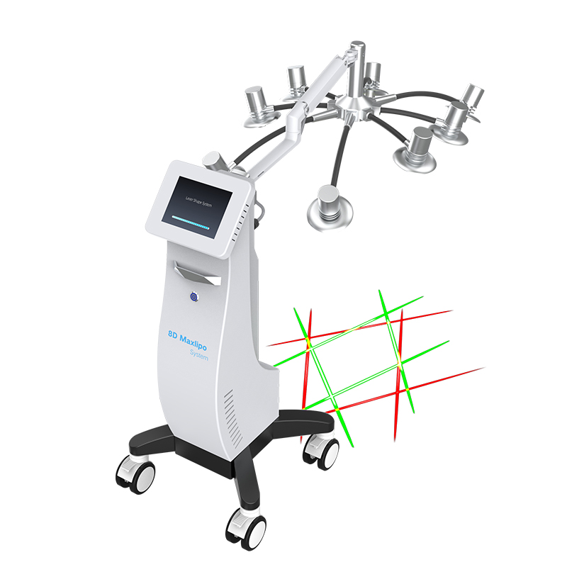 2024 Non-Invasive 6D Lipolaser 635nm 532nm Body Contouring SPA Use Device