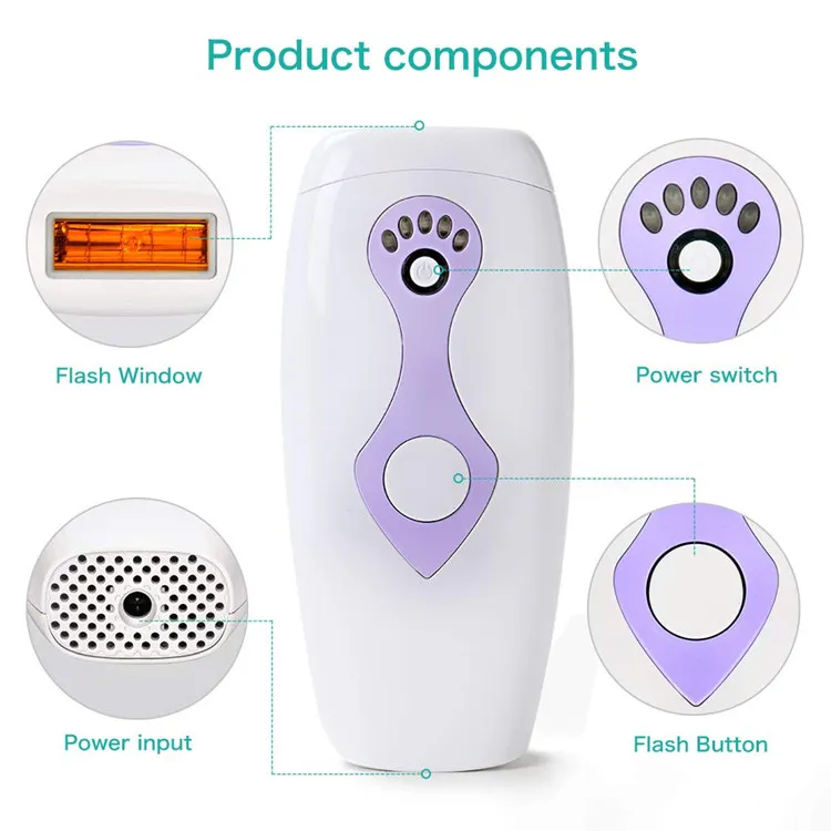 Home Use Mini Epilator IPL Permanent Hair Removal Device Detail 1
