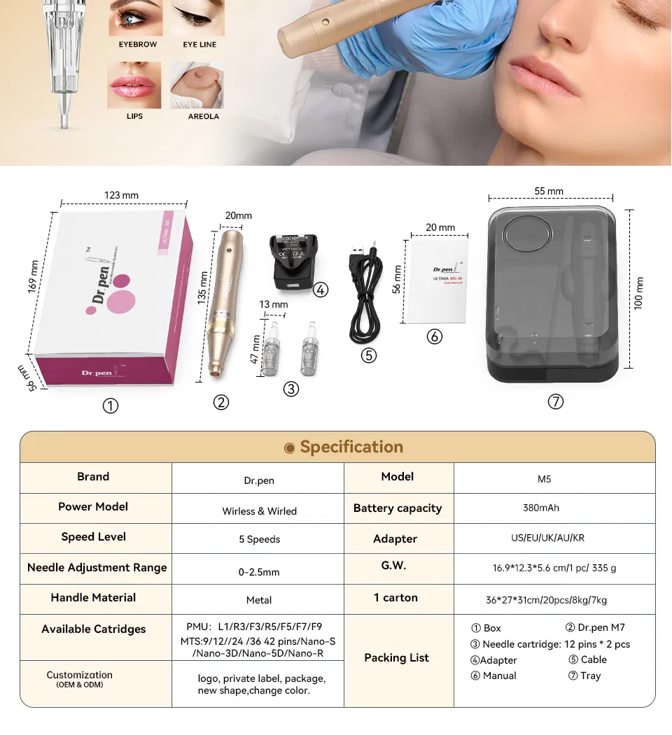 Advanced Micro Needle Anti-Aging Beauty Device for Professionals