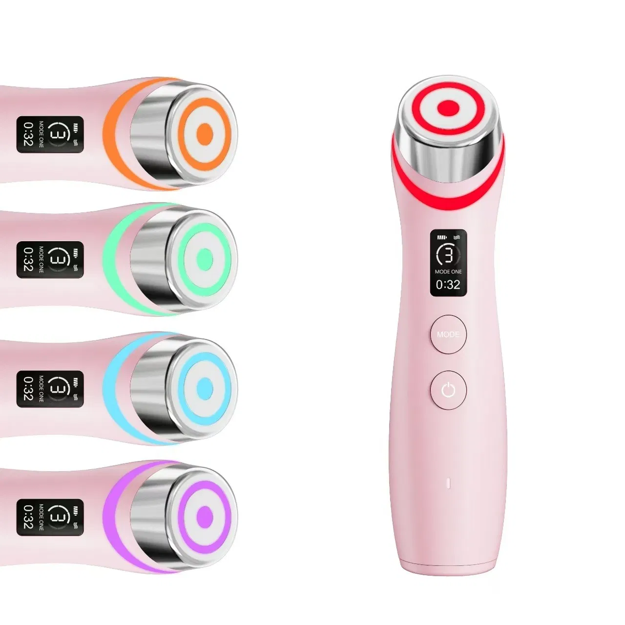 6 in 1 LED &amp; Microcurrent Skin Rejuvenation Beauty Device