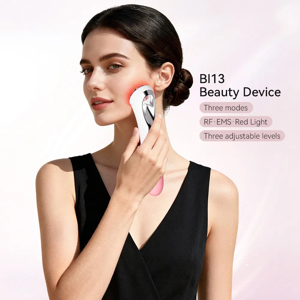 Home Use Beauty Equipment RF Microcurrent Facial Toning Skin Rejuvenation Device