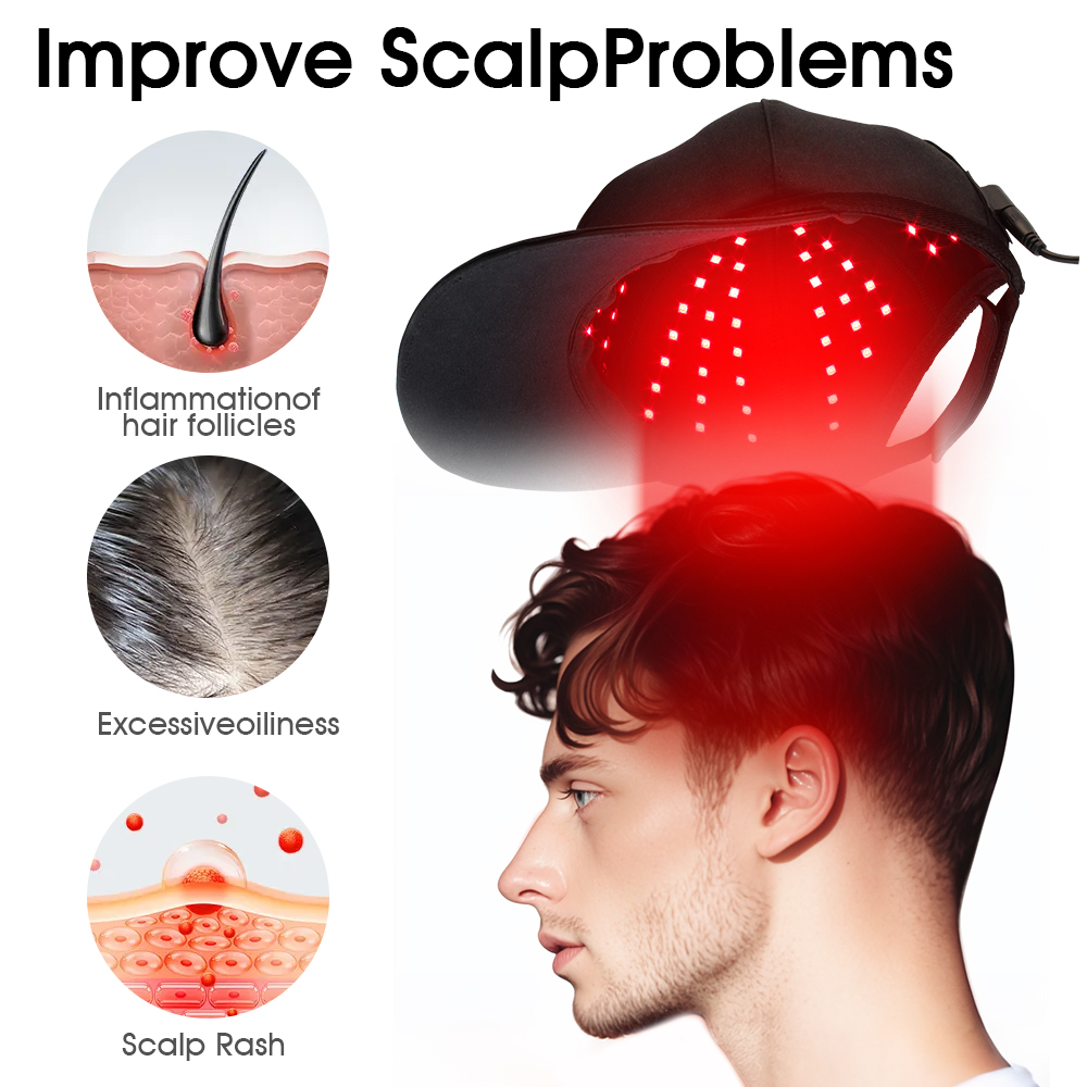 Wholesale Price Red Light Therapy Sports Cap 660nm 850nm Infrared Led Lamp Home Use Beauty Equipment One Year