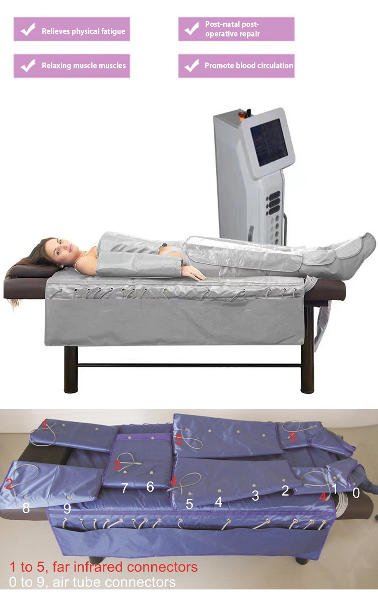 2026 New Design Infrared Microcurrent Air Pressure Device Body Contouring Skin Tightening