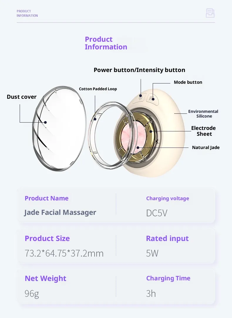 Red Light Therapy for Face Microcurrent Facial Device Light Electric Beauty Device