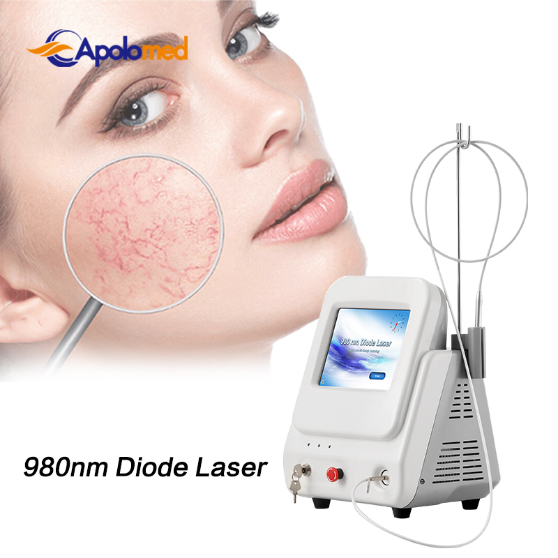 Portable Air Cooling System Skin Beauty Equipment Picosecond Laser Vascular Removal Device