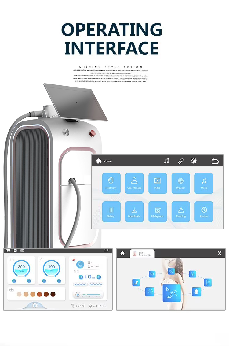 High Power Laser Beauty Machine 808nm Diodes Hair Removal Machine for Women - Buy Remove Hair Laser Machine