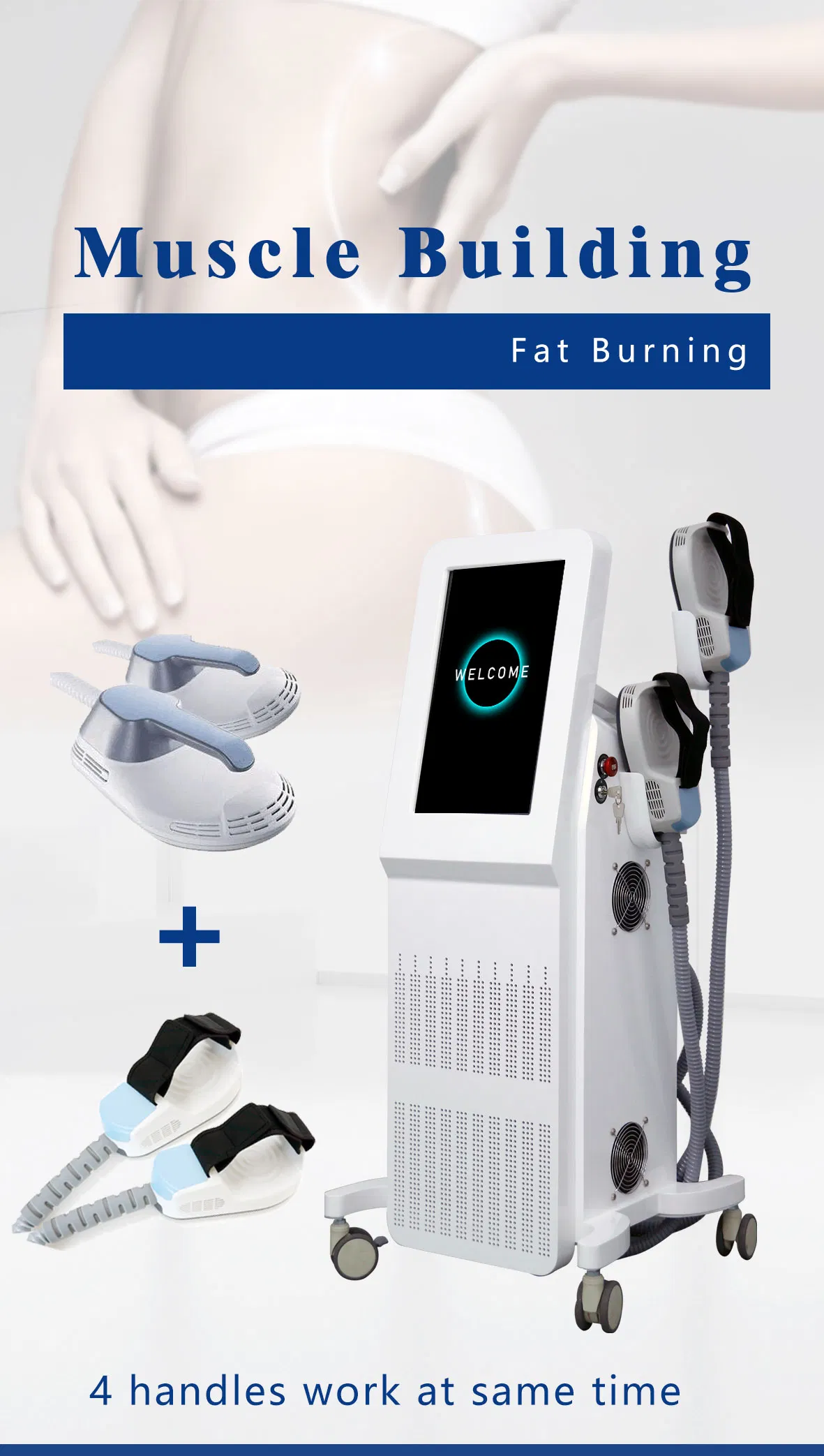 EMS Body Sculpting application