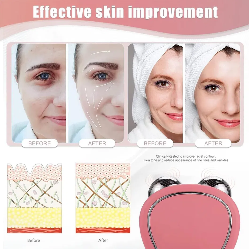 Wholesale Home Microcurrent Vibration Facial Massager Small Facial Beauty Device