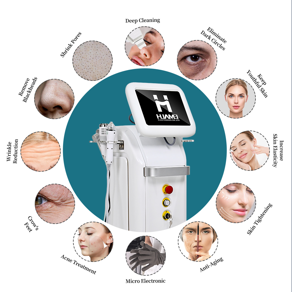 2023 Professional Radio Frequency Fractional Machine Skin Tightening LED Light Facial Rf Microneedle Machine