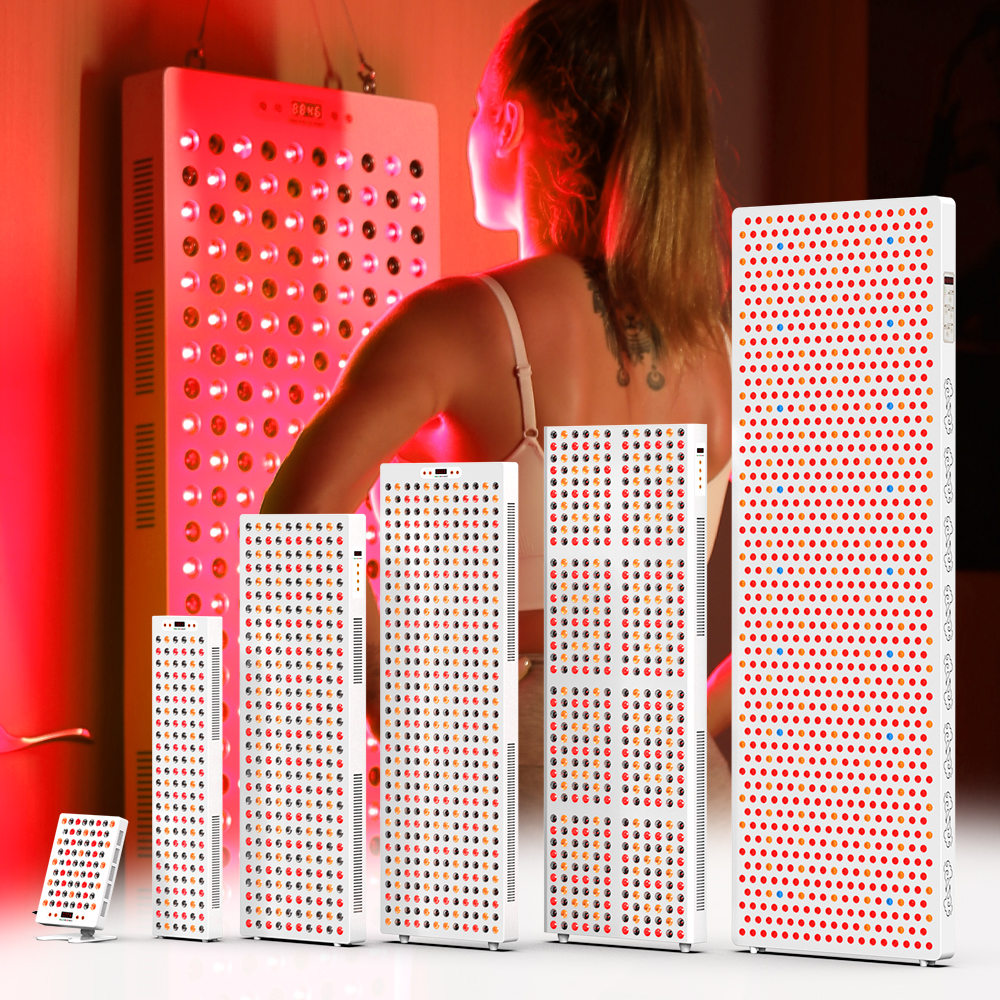 OEM ODM 750W-4725W 7 Wavelength Red Therapy Light Panel Led Red Light Therapy Panel Skin Care PDT Machine Infrared Device