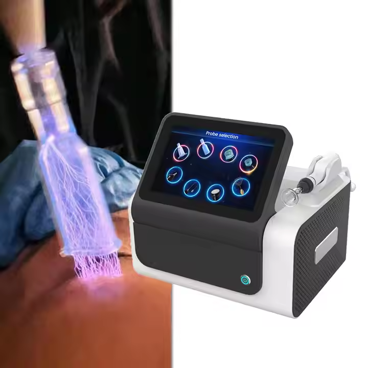 11 in 1 Desktop Cold Warm Plasma Device Hyper Plasma Scalp Diamond Stamp Jet Ozone Technology for Face Body Treatment US Plug