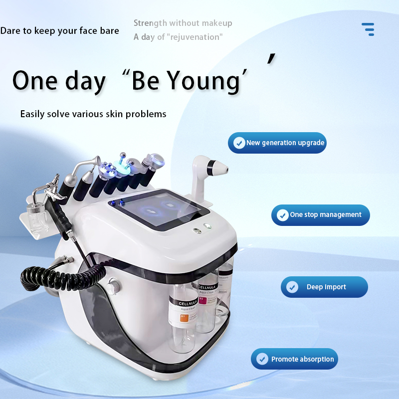Professional Multi-Function Skin Analysis and Treatment Device with Camera Detection and Vacuum Cleaning for Skin Care