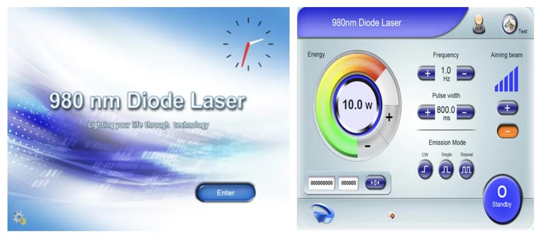 Portable Air Cooling System Skin Beauty Equipment Picosecond Laser Vascular Removal Device