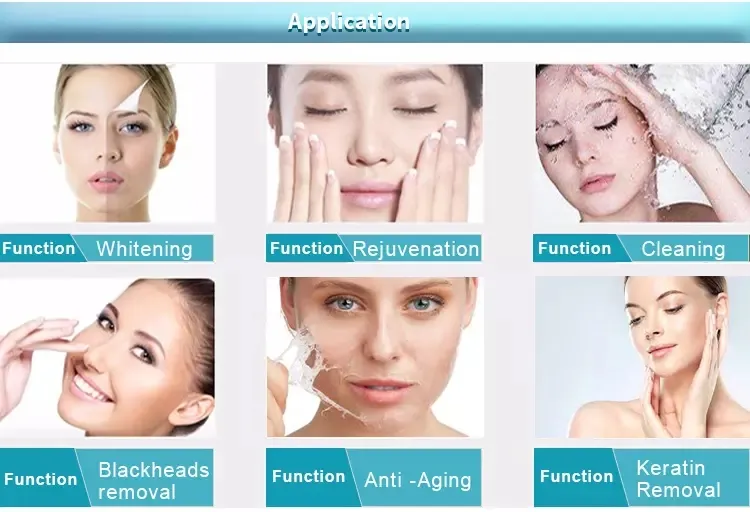 Portable Deep Cleaning Skin Care Facial Small Bubble Aqua Peel Beauty Device