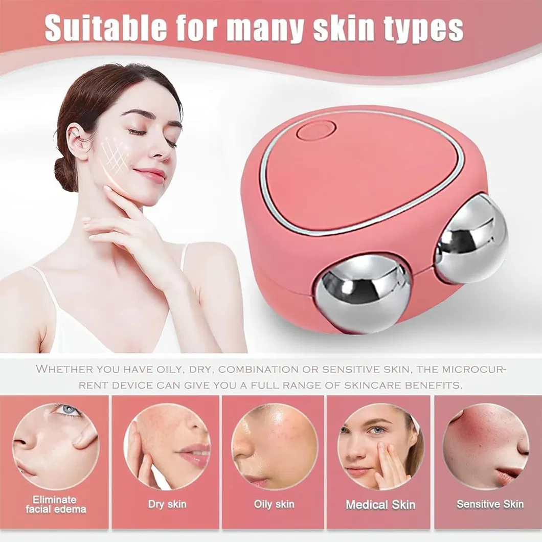 Wholesale Home Microcurrent Vibration Facial Massager Small Facial Beauty Device