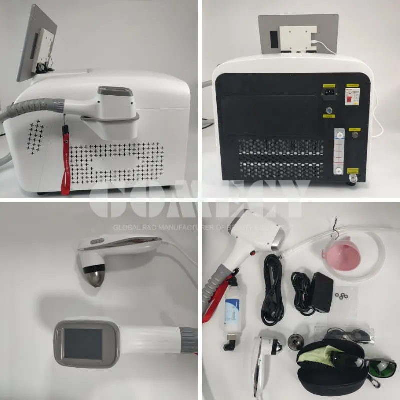 808nm 755nm 1064nm Diode Laser Hair Removal and Skin Rejuvenation Beauty Device for Clinic Use