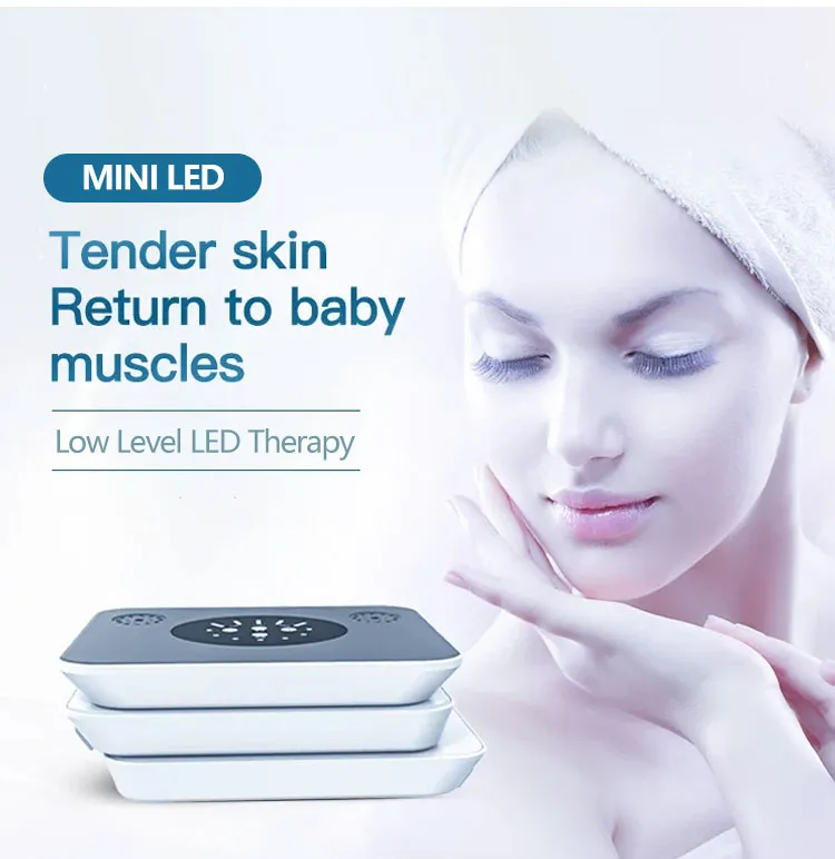 LED PDT Bio Light Therapy Mask Acne Treatment 7 Colors Red Light Therapy Facial Caring Device for Face and Body