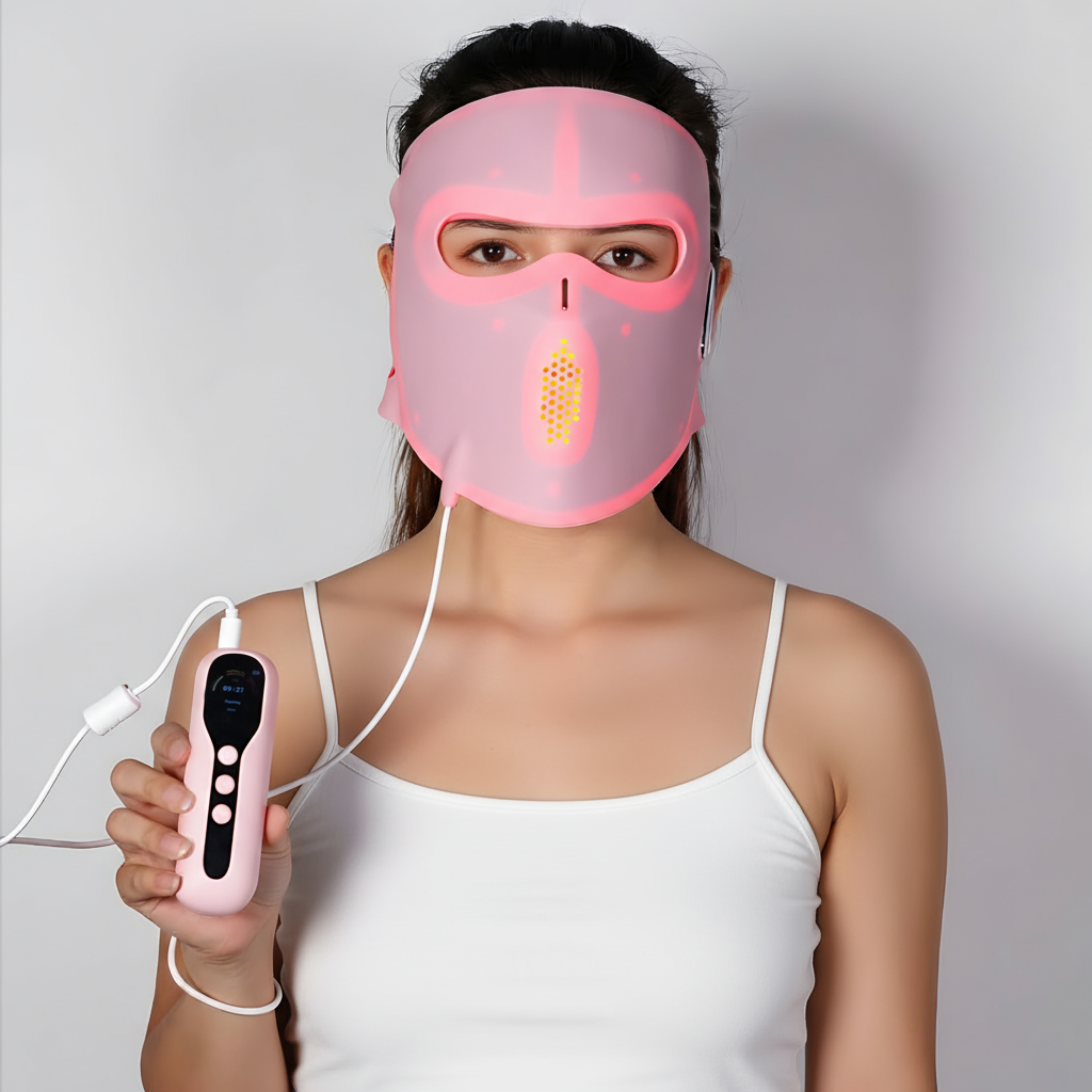 New Arrival Infrared Red Light Therapy for Face Led Light Face Machine Infrared Led Light Therapy Mask