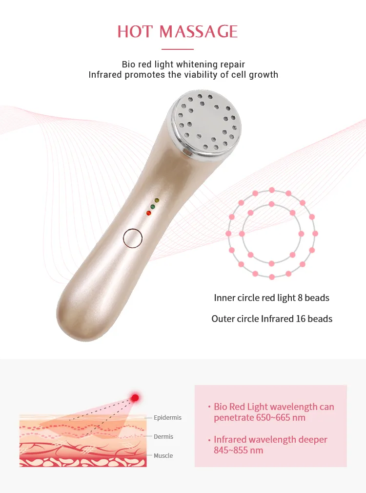 Mini Smart Infrared Iron Beauty Device Details 3