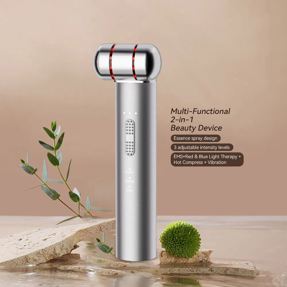 Facial EMS Microcurrent LED Red Light Therapy Beauty Device