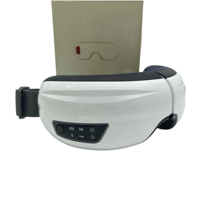 Air Pressure Vibration for Eye Relief Heat Compress Eye Care MINI With Music Digital Eye Massager with Heat Compression