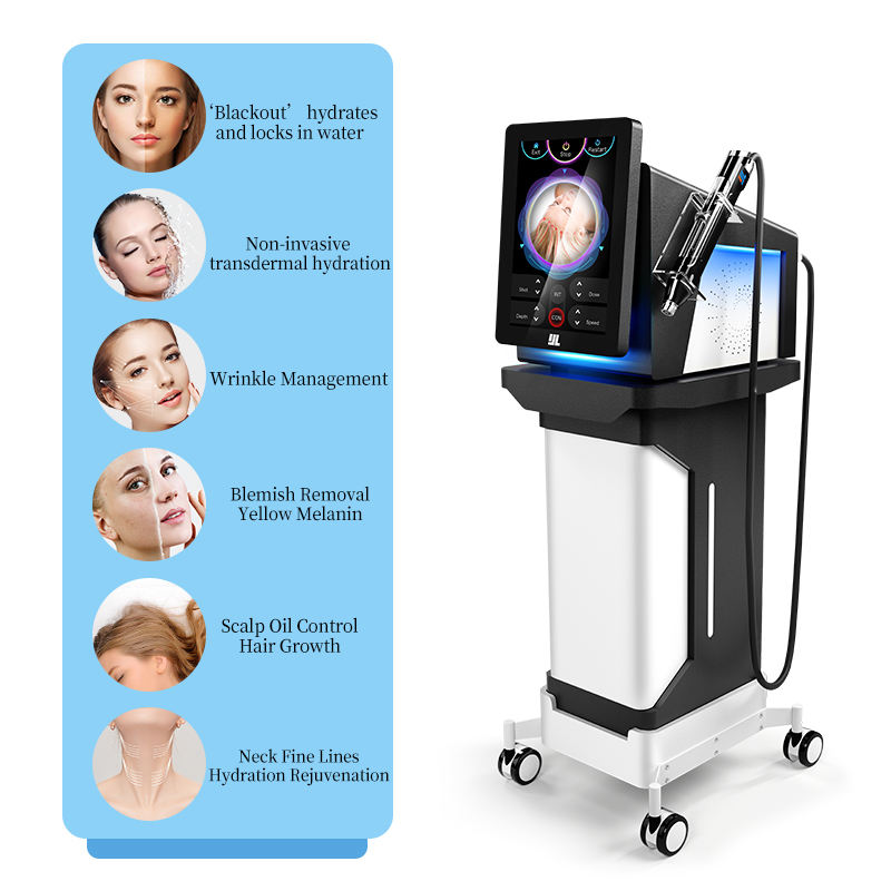 Portable Non-invasive Water Oxygen Facial Neck and Scalp Improvement Care Device Beauty and Hair Care Equipment