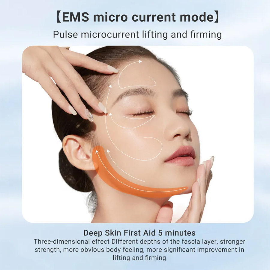 Pakiss RF Beauty Device for Anti-Aging with 3 Smart Modes for Skin Care