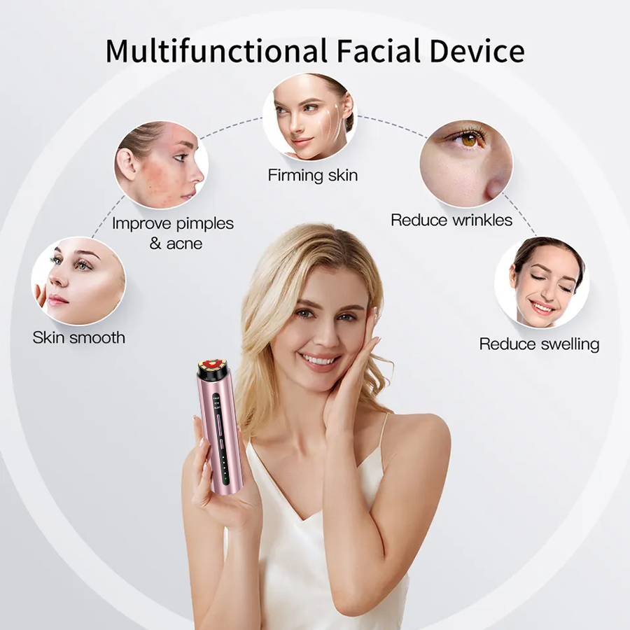 Pakiss RF Beauty Device for Anti-Aging with 3 Smart Modes for Skin Care