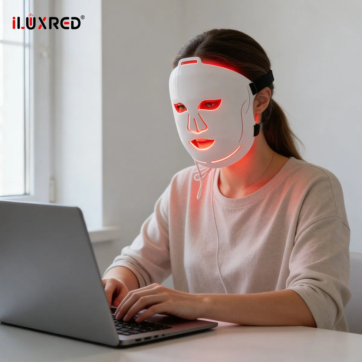 OEM ODM Manufacturer Customization Clinical Liquid Silicone 5 Colors 460nm 590nm 633nm 830nm 1072nm LED Red Light Therapy Mask LED Beauty Facial Mask Device