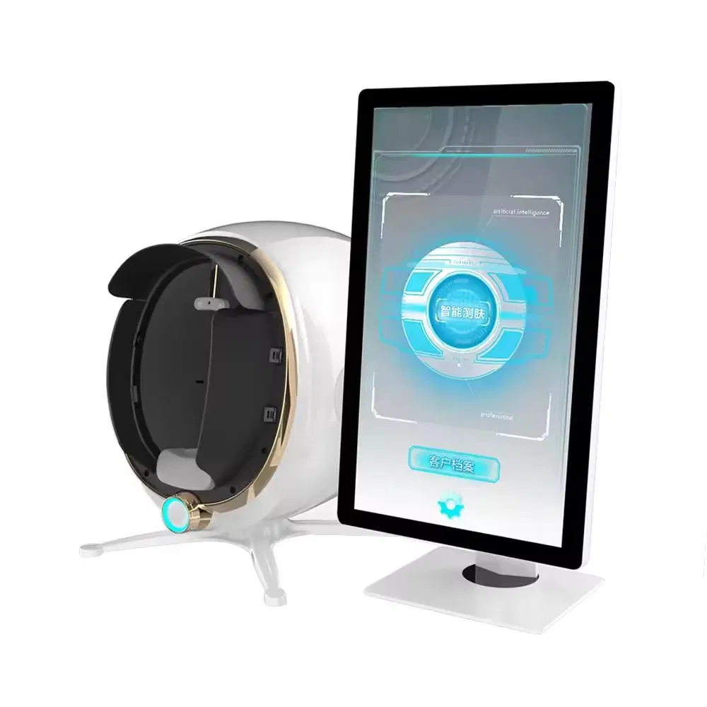 Portable 3D Beauty Face Skin Analyzer Equip Analysis Facial Care Skin Analyzer Salon Machines Skin Test Device Price for Sale