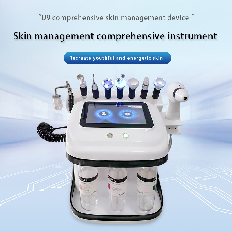 Professional Multi-Function Skin Analysis and Treatment Device with Camera Detection and Vacuum Cleaning for Skin Care