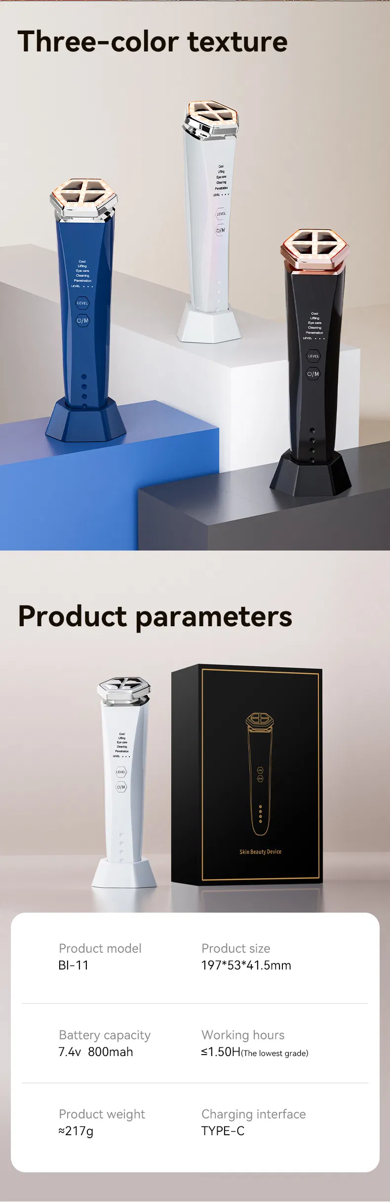 Multifunction Mini Beauty Device