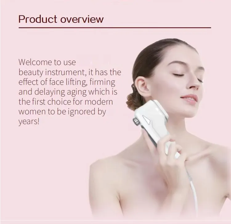 Home Beauty Equipment Small Anti-Aging Facial Massager 1.5mm Needle Length 5mm Metal Face Lifting Device for Skin Rejuvenation