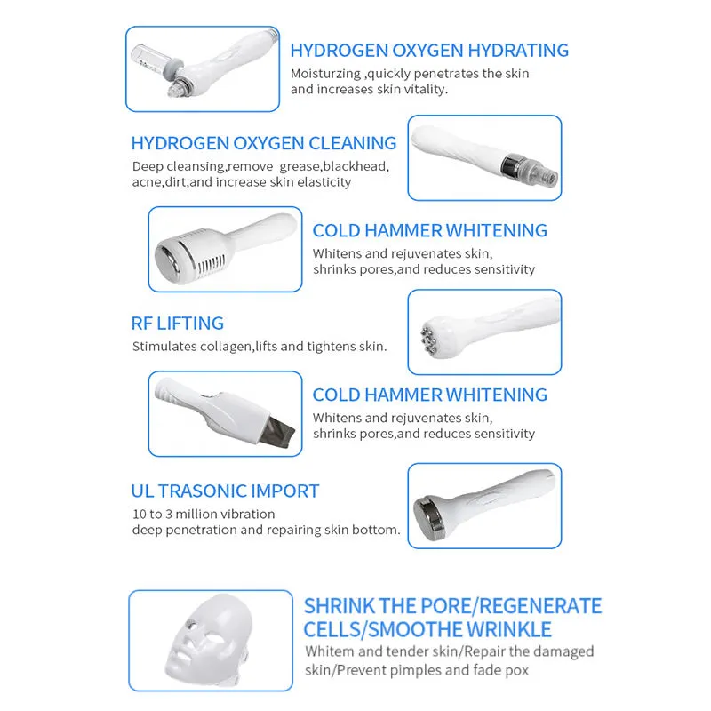 Microcurrent Non-Invasive Face Lifting Hydro Beauty Device 5