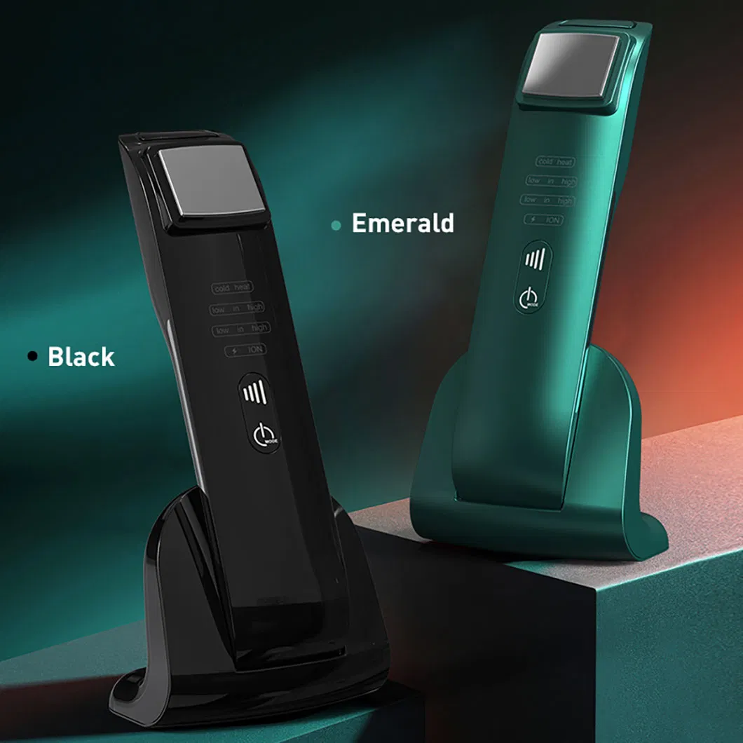 Customized Household EMS Microcurrent Vibration Ion Hot and Cold Anti-Wrinkles Beauty Device