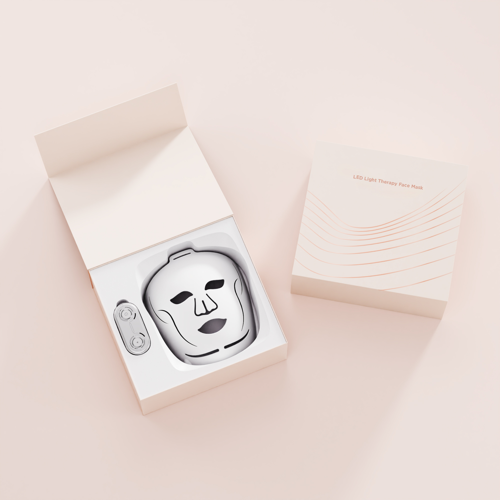 AQSHE M2 Mask 400LEDS 5 Wavelength 460 590 633 830 1072nm Led Face Infra Red Light Therapy for 4 Chips Facial Mask Device Spa