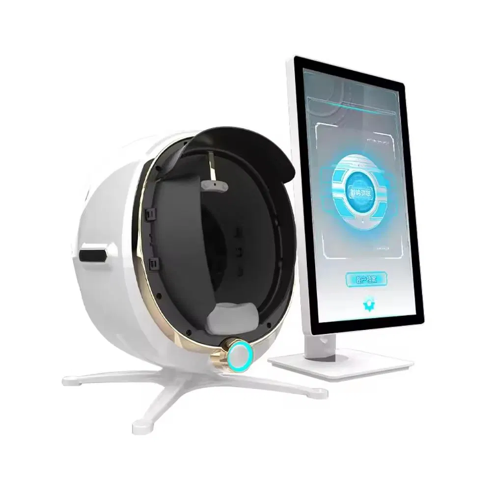 Portable 3D Beauty Face Skin Analyzer Equip Analysis Facial Care Skin Analyzer Salon Machines Skin Test Device Price for Sale