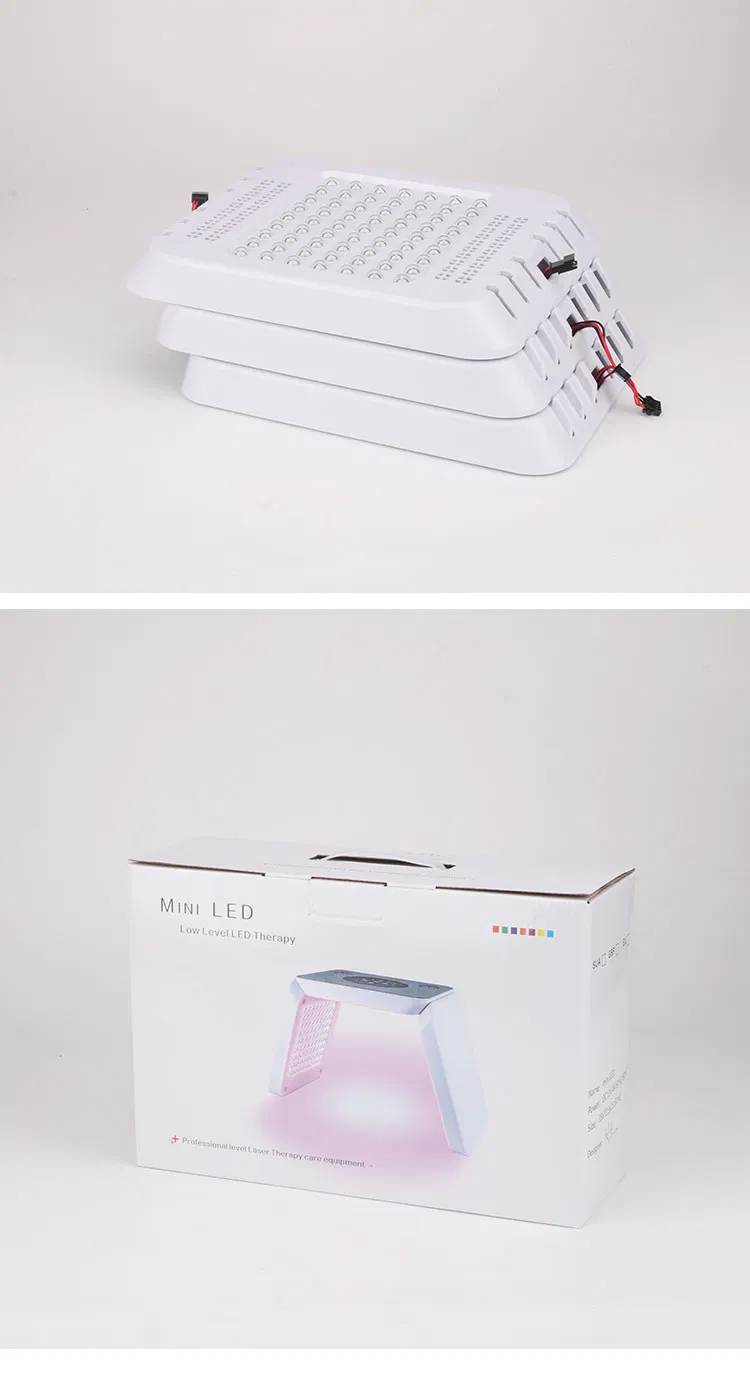 LED PDT Bio Light Therapy Mask Acne Treatment 7 Colors Red Light Therapy Facial Caring Device for Face and Body