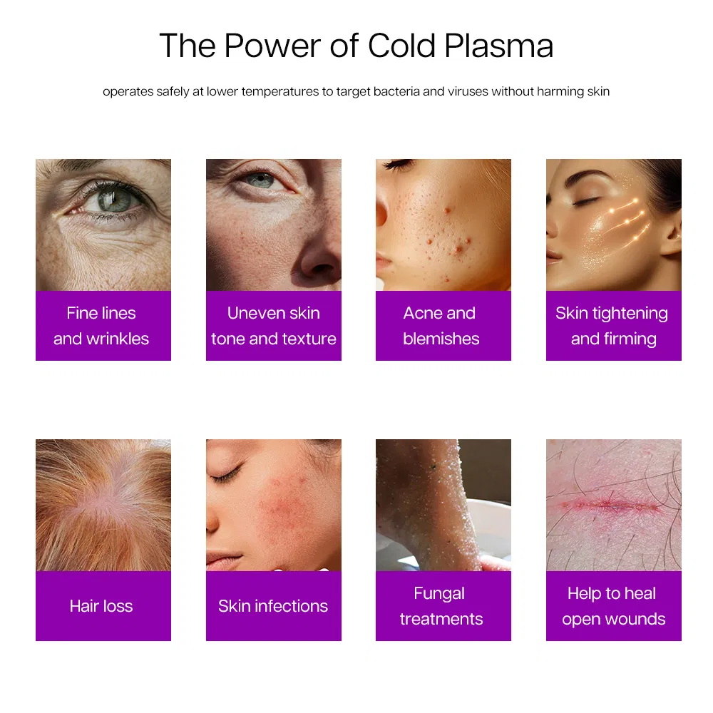 Professional Portable Beauty Equipment fusion 11 in 1 Cold Plasma Machine