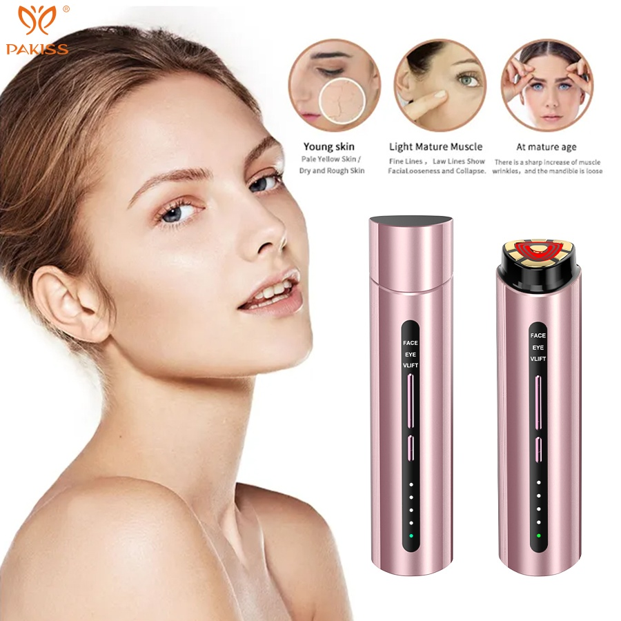 Pakiss RF Beauty Device for Anti-Aging with 3 Smart Modes for Skin Care