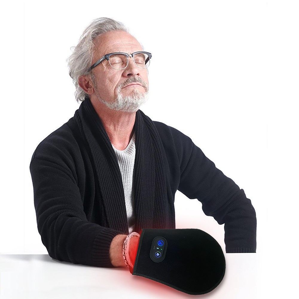 80 Pcs Leds Hand Red Light Therapy Pack Red Light Therapy Hand Gloves 660nm 850nm Mul-tifunctional Treatment Modes Hand