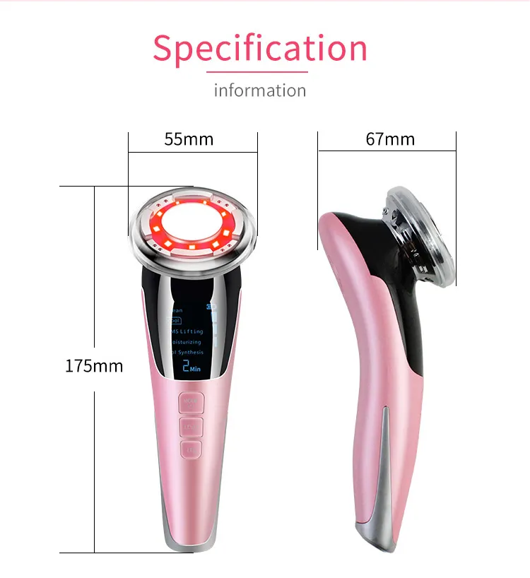 Skin Tightening Face Massager Facial Lifting Portable Beauty Device for Home Use