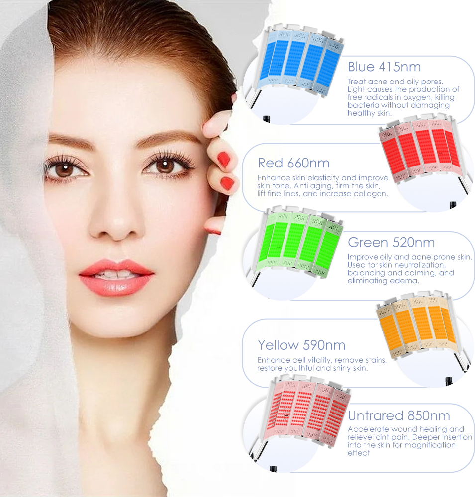 New Arrival Red and Blue Light Therapy PDT Machine Skin Rejuvenation Light Facial Pdt Led Light Therapy Machine