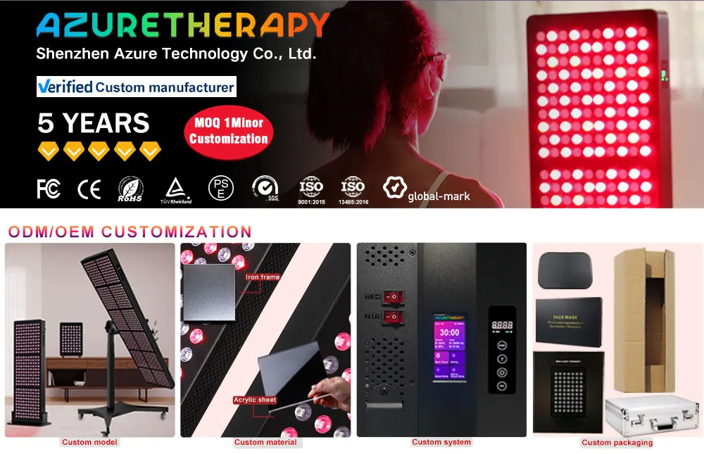 Innovative LED Beauty Device for Collagen Boosting and Skin Rejuvenation