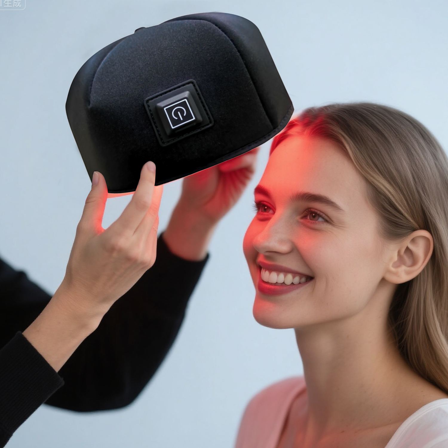 OEM Wearable Red Light Therapy Helmet 660nm 850nm Near Infrared LED Device for Scalp Health and Personal Hair Care Spa
