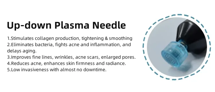 Portable Acne Scars Removal Cold Plasma Treatment Facial Lifting Cold Jet Plasma Cold Plasma Beauty Device