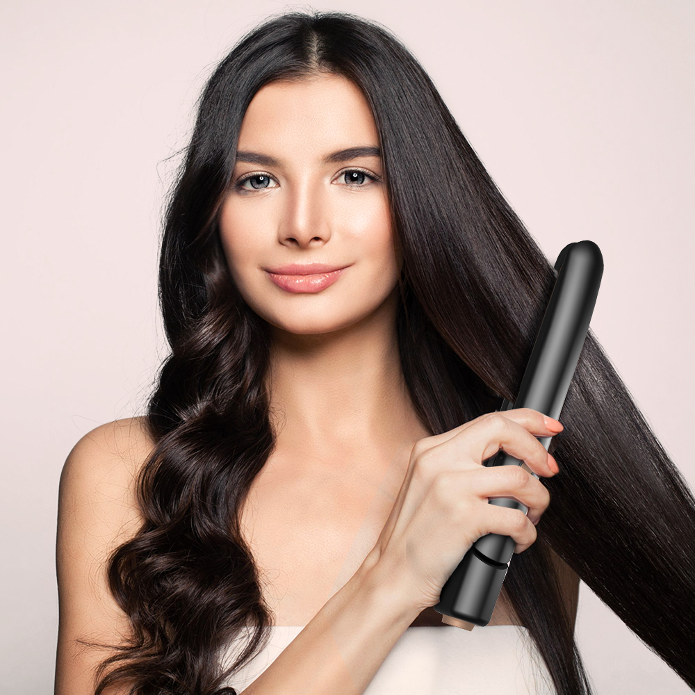 New Cordless Hair Straightener Flat Irons Travel Wireless Straightener Titanium Flat Iron Battery Portable Cordless Hair Straigh