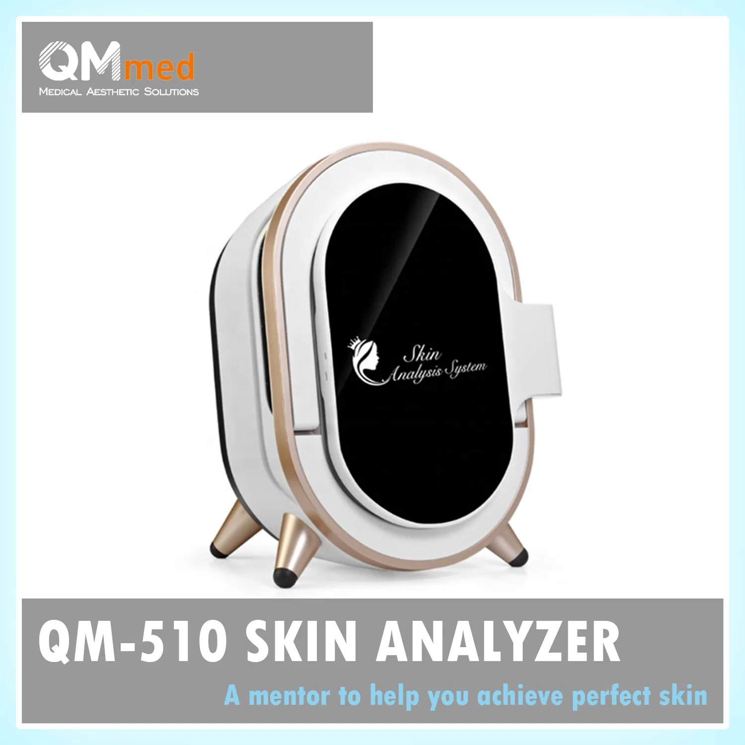 Non-Invasive Facial Mirror Device for Comprehensive Skin Analysis &amp; Beauty Management