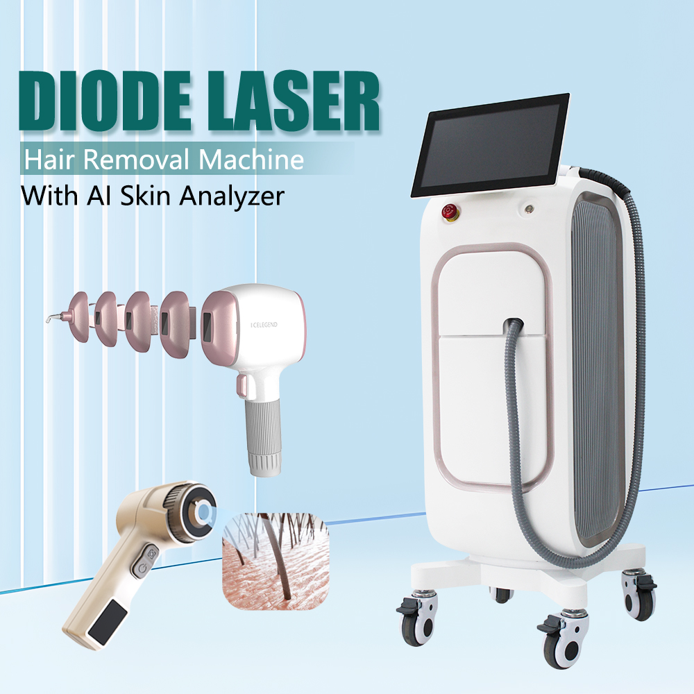 High Power Laser Beauty Machine 808nm Diodes Hair Removal Machine for Women - Buy Remove Hair Laser Machine